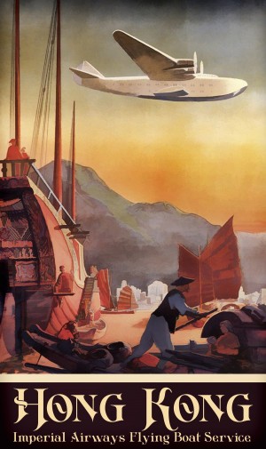 Hong Kong Imperial Airways Flying Boat Service